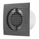 Ventilator axial, pentru tubulatura, cu temporizator si senzor de umiditate, 100mm, antracit, EE, Europlast, IP44, EE100HTA