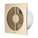 Ventilator axial, pentru tubulatura, cu temporizator, 150mm, auriu, EE, Europlast, IP44, EE150TG