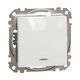 Mecanism intrerupator cap scara 10A Schneider, incastrat, alb, IP20, Sedna Design, SDD111106L