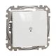 Mecanism intrerupator cu revenire Schneider, incastrat, alb, Sedna Design, SDD111132