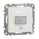 Mecanism intrerupator cu senzor Schneider, detector de miscare 160gr, incastrat, alb, Sedna Design, SDD111504