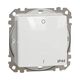 Mecanism intrerupator bipolar 10A Schneider, incastrat, alb, IP44, Sedna Design, SDD211102