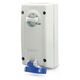 Priza monofazica Scame, IP67, aplicat, intrerupator ON-OFF, 3P+E, IP67, 32A, 561.3274