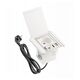 Multipriza 1 post GTV, 1x2P+E+2xUSB, capac, alb, 16A, AE-GM1SFLI-10