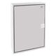 Tablou electric PVC, 24 module, aplicat, Noark, IP40, cu usa mata, PNS-SD, 113283