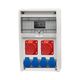 Tablou organizare santier trifazic/monofazic, 12 module, IP44, 230/415VAC, 16A, F-ELEKTRO, 74181.54