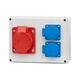 Tablou organizare santier trifazic/monofazic, IP44, 230/415VAC, 16A/32A, F-ELEKTRO, F3.0086