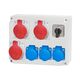 Tablou organizare santier trifazic/monofazic cu intrerupator 0-1(63A), IP44, 230/415VAC, 16A, F-ELEKTRO, F3.0344