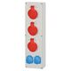 Tablou organizare santier trifazic/monofazic, IP44, 230/415VAC, 16A/32A, F-ELEKTRO, F3.0419