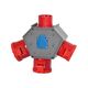 Priza/stecher combinat trifazic/schuko F-ELEKTRO, IP44, mobil, 3P+N+E;schuko, 16A, Polybox, F3.0596