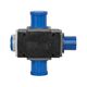 Priza/stecher combinat monofazic/schuko F-ELEKTRO, IP44, mobil, 2P+E;schuko, 16A, Parma, F3.0740