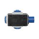 Priza/stecher combinat monofazic/monofazic F-ELEKTRO, IP44, mobil, 2P+E, 32A, Parma, F3.0746