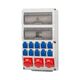Tablou organizare santier trifazic/monofazic, 26 module, IP44, 230/415VAC, 16A, F-ELEKTRO, F3.0819