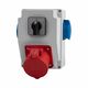Tablou organizare santier trifazic/monofazic cu intrerupator 0-1(16A), IP44, 230/415VAC, 16A, F-ELEKTRO, F3.1877