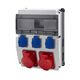 Tablou organizare santier trifazic/monofazic, 12 module, IP44, 230/415VAC, 16A, F-ELEKTRO, F3.2697