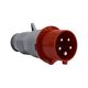 Stecher trifazic F-ELEKTRO, cu inversarea fazelor, IP44, mobil, 3P+N+E, 32A, F7.0028