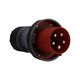 Stecher trifazic F-ELEKTRO, IP67, mobil, 3P+N+E, 125A, F7.0045