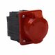 Priza trifazica F-ELEKTRO, IP44, incastrat, 3P+N+E, 32A, F7.0078