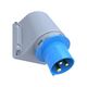 Stecher monofazic F-ELEKTRO, IP44, aplicat, 2P+E, 16A, F7.0090