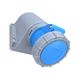 Priza monofazica F-ELEKTRO, IP67, aplicat, 2P+E, 32A, F7.0114