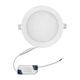 Spot LED, tip panel, incastrat, rotund, 170mm, alb, 12W, 4000K, IP20, Lumen