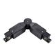 Element de alimentare pentru sina, reglabil, 90 grade, negru, Lumen