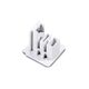 Capac pentru sina, 230VAC, terminal, alb, Lumen