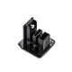 Capac pentru sina, 230VAC, terminal, negru, Lumen