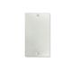 Capac pentru sina, 230VAC, conector(mufa) fix, alb, Lumen