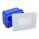 Spot LED, incastrat, alb, unghi de lumina la 120°, trepte-perete, 4W, CCT, IP66, Lumen