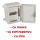 Dulap electric ABS, cu plastroane, usa mata, 400x300x170mm, Freder, IP65