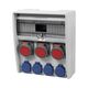 Tablou organizare santier trifazic/monofazic, 17 module, IP65, 230/415VAC, 16A/32A, F-ELEKTRO, 74186.0