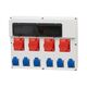 Tablou organizare santier trifazic/monofazic, 18 module, IP44, 230/415VAC, 16A/32A, F-ELEKTRO, 74191.8