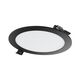 Spot LED, dimabil, ingropat, rotund, negru, 12W, CCT, IP40, Braytron, BP01-91281