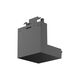 Element de alimentare pentru sina, aplicata, tip "L", negru, vertical, colt interior, IP20, Braytron