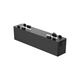 Element de alimentare pentru sina, aplicata, liniar, negru, fix, IP20, Braytron
