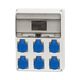 Tablou organizare santier monofazic, 11 module, IP44, 230VAC, 16A, F-ELEKTRO, F3.0359