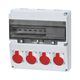 Tablou organizare santier trifazic, 17 module, IP44, 415VAC, /32A, F-ELEKTRO, F3.0490