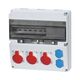 Tablou organizare santier trifazic/monofazic, 17 module, IP44, 230/415VAC, 16A/32A, F-ELEKTRO, F3.0510