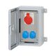 Tablou organizare santier trifazic/monofazic, IP65, 230/415VAC, 16A, F-ELEKTRO, F3.0530