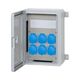 Tablou organizare santier monofazic, 8 module, IP65, 230VAC, 16A, F-ELEKTRO, F3.0542