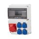 Tablou organizare santier trifazic/monofazic, 10 module, IP44, 230/415VAC, 16A, F-ELEKTRO, F3.0863