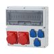 Tablou organizare santier trifazic/monofazic, 14 module, IP44, 230/415VAC, 16A/32A, F-ELEKTRO, F3.1023