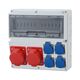 Tablou organizare santier trifazic/monofazic, 14 module, IP44, 230/415VAC, 16A/32A, F-ELEKTRO, F3.1024