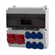 Tablou organizare santier trifazic/monofazic, 17 module, IP44, 230/415VAC, 16A/32A, F-ELEKTRO, F3.1782