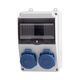 Tablou organizare santier monofazic, 7 module, IP65, 230VAC, 16A, F-ELEKTRO, F3.1788