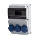 Tablou organizare santier monofazic, 10 module, IP65, 230VAC, 16A, F-ELEKTRO, F3.1792