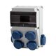 Tablou organizare santier monofazic, 10 module, IP65, 230VAC, 16A, F-ELEKTRO, F3.1795