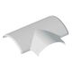 Derivatie "T" pentru canal cablu PVC Kopos, pardoseala, 35x10mm, gri deschis