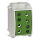 Clema de derivatie Schrack, 1P, sina DIN, 70mmp, verde, IK026330